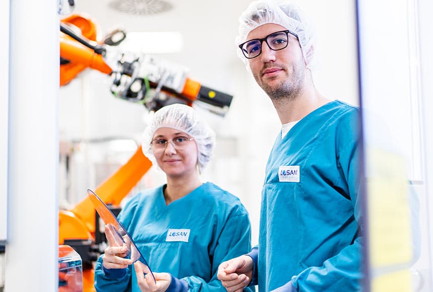 Ausbildung zum Industriemechaniker bei Losan Pharma Ausbildung zum Industriemechaniker bei Losan Pharma