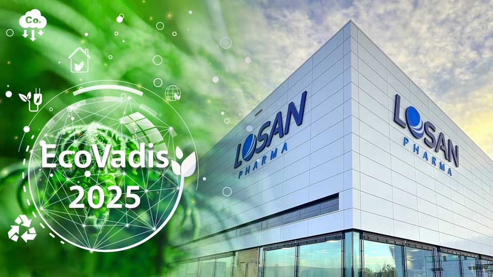 EcoVadis certification for Losan Pharma 2025 